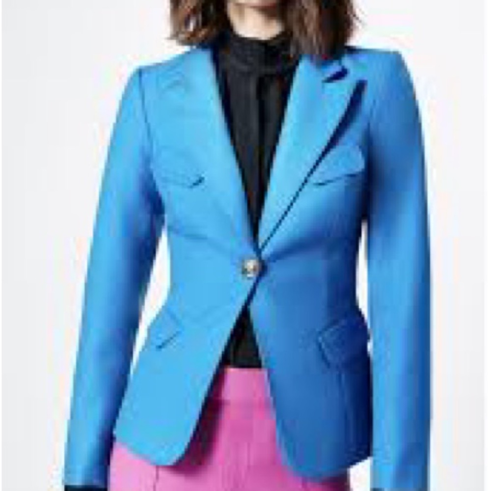Women's Classic Blazer- Zephyr Blue - BNWT